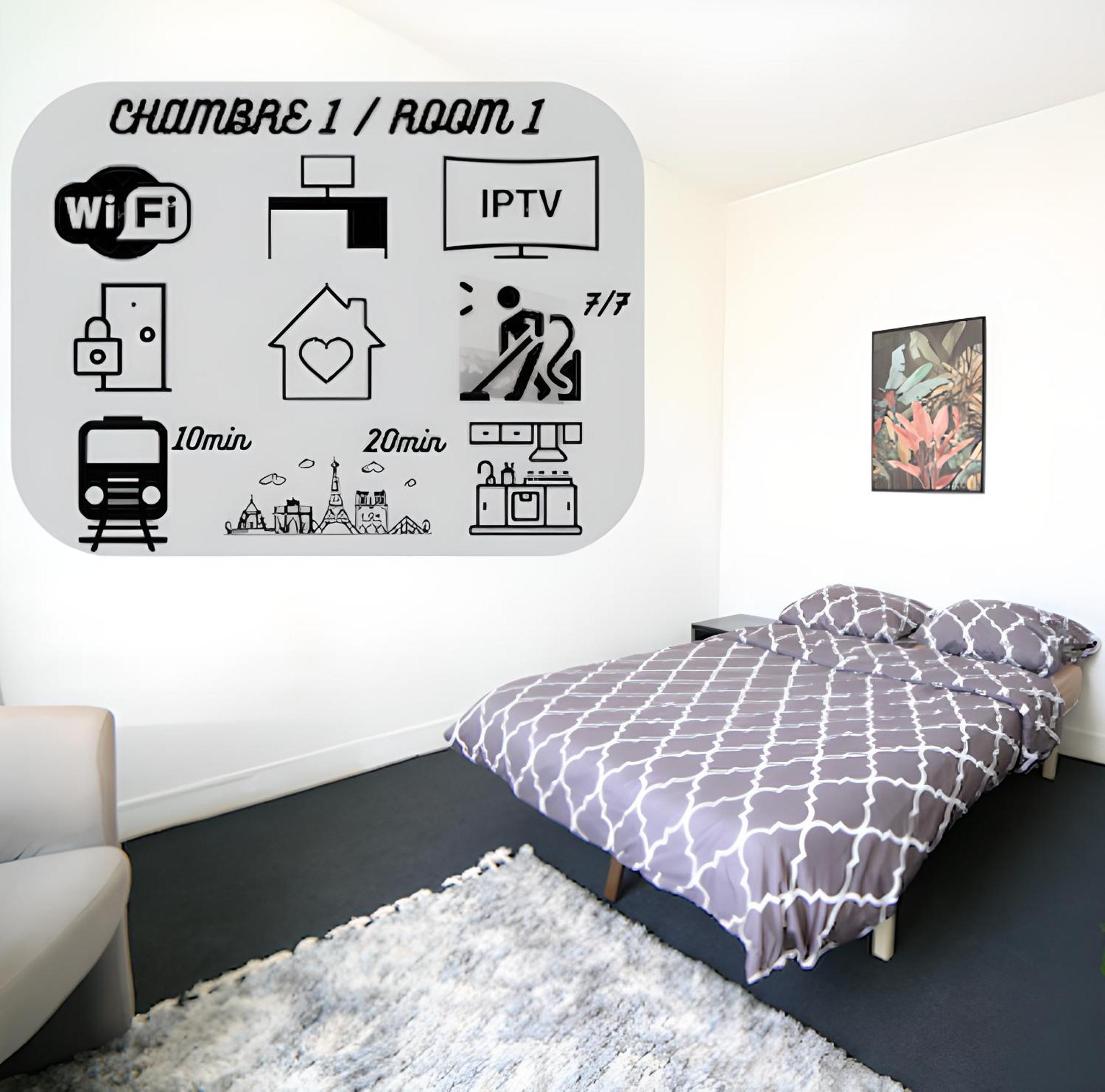 Chambre 1, Calme, 1 Station De Paris, Bureau Maisons-Alfort Eksteriør billede