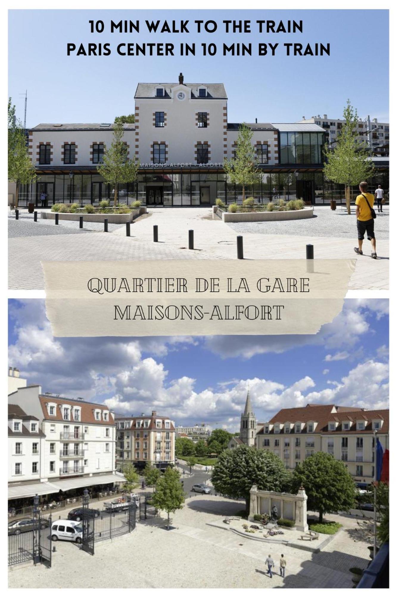 Chambre 1, Calme, 1 Station De Paris, Bureau Maisons-Alfort Eksteriør billede